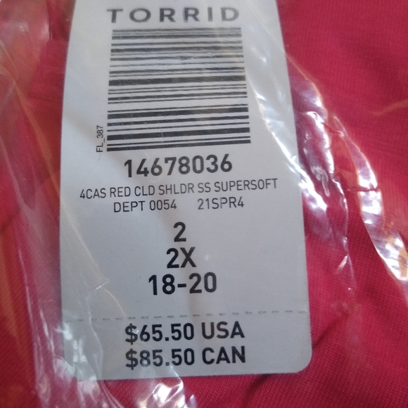 NWT Torrid Cold Shoulder Dress Size 2X,3X,4X - Picture 6 of 8